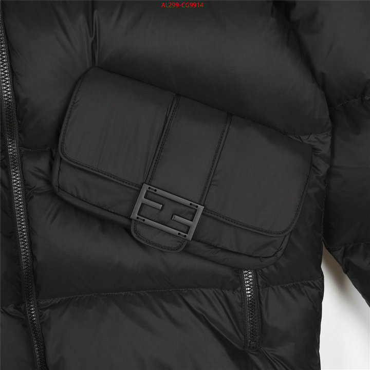 Down jacket Men-Fendi styles & where to buy ID: CG9914 $: 299USD