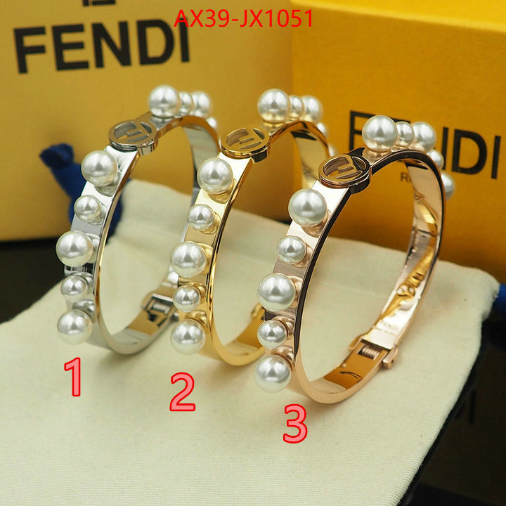 Jewelry-Fendi shop cheap high quality 1:1 replica ID: JX1051 $: 39USD