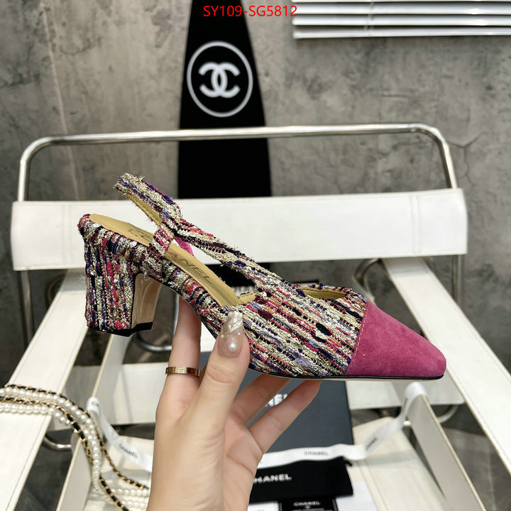 Women Shoes-Chanel fake designer ID: SG5812 $: 109USD