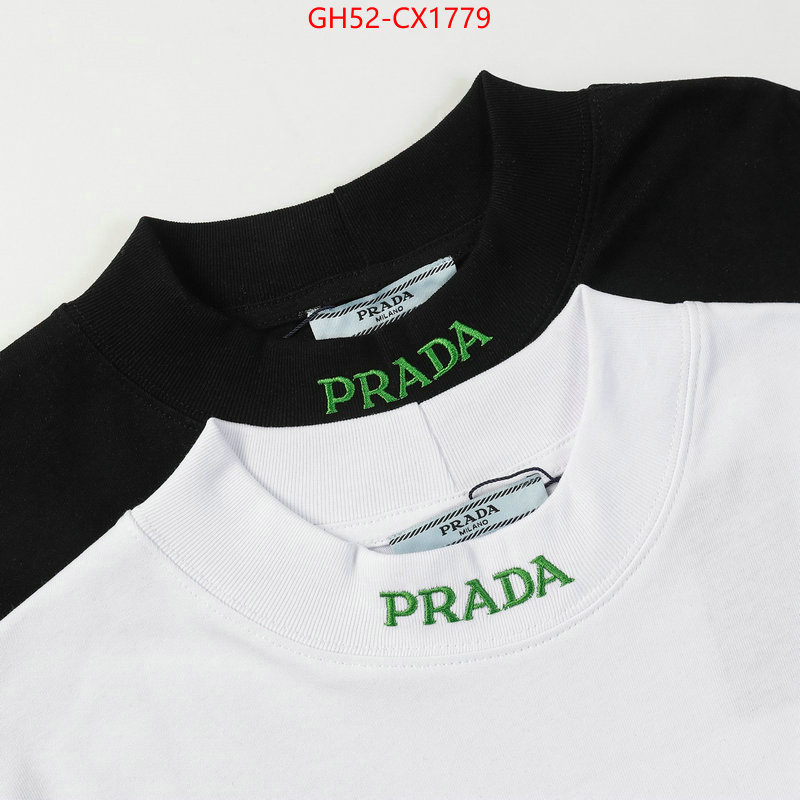 Clothing-Prada fake ID: CX1779 $: 52USD