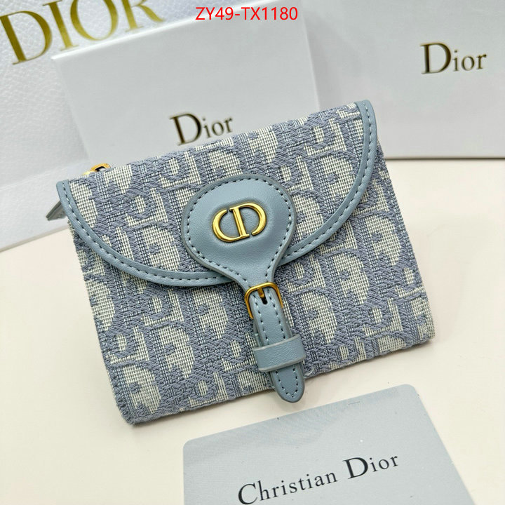 Dior Bags(4A)-Wallet- replicas buy special ID: TX1180 $: 49USD,