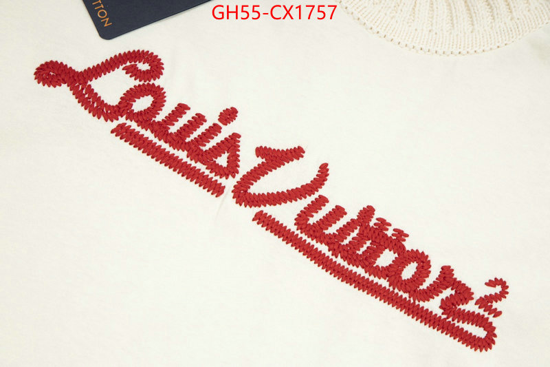 Clothing-LV buy 2023 replica ID: CX1757 $: 55USD