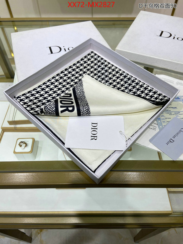 Scarf-Dior replcia cheap from china ID: MX2827 $: 72USD