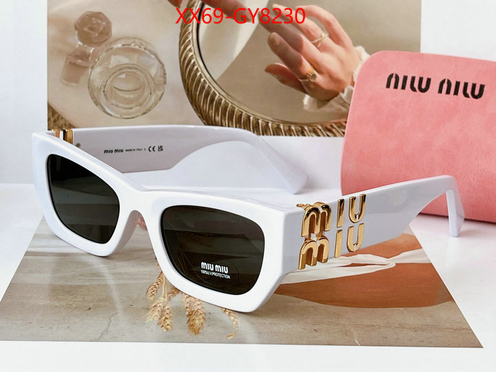 Glasses-Miu Miu what best replica sellers ID: GY8230 $: 69USD