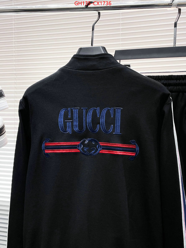 Clothing-Gucci can you buy replica ID: CX1736 $: 135USD
