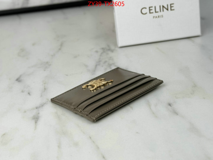 CELINE Bags(4A)-Wallet high quality happy copy ID: TX2605 $: 39USD,