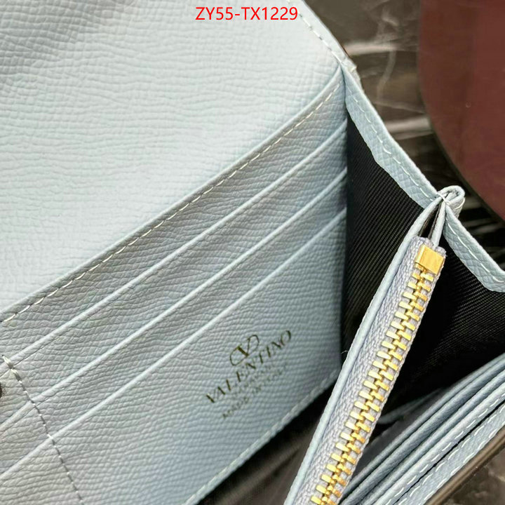 Valentino Bags(4A)-Wallet aaaaa quality replica ID: TX1229 $: 55USD,