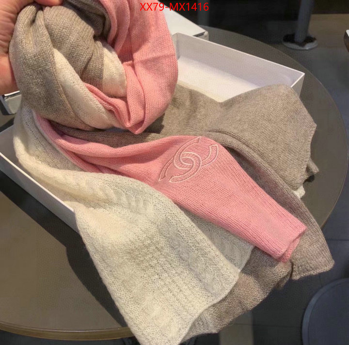 Scarf-Chanel cheap ID: MX1416 $: 79USD