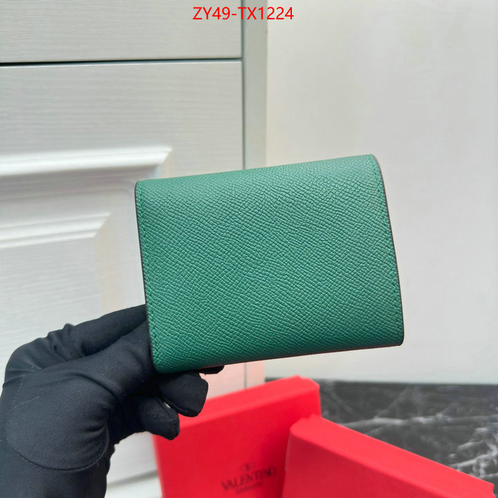 Valentino Bags(4A)-Wallet highest quality replica ID: TX1224 $: 49USD,