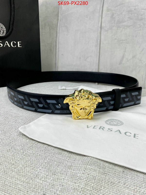 Belts-Versace luxury fashion replica designers ID: PX2280 $: 69USD