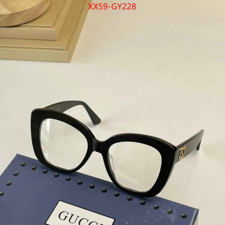 Glasses-Gucci aaaaa class replica ID: GY228 $: 59USD