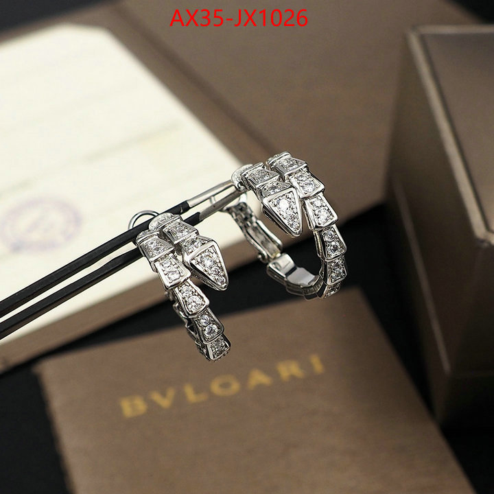 Jewelry-Bvlgari replica aaaaa designer ID: JX1026 $: 35USD