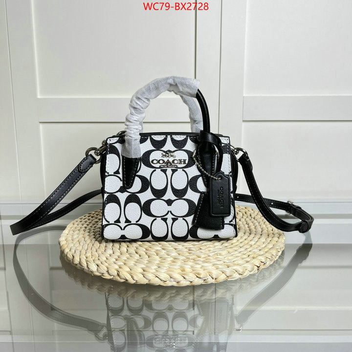 Coach Bags(4A)-Diagonal fake cheap best online ID: BX2728 $: 79USD,