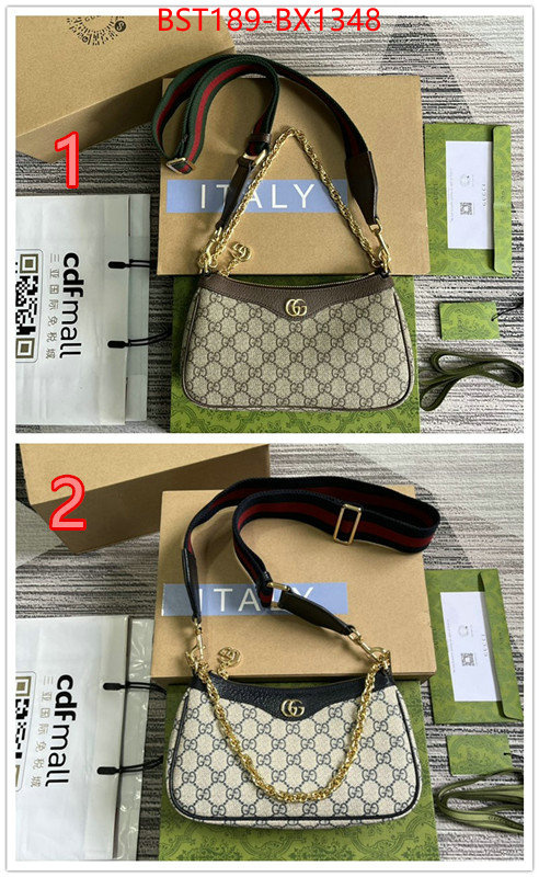 Gucci Bags(TOP)-Diagonal- top 1:1 replica ID: BX1348 $: 189USD,