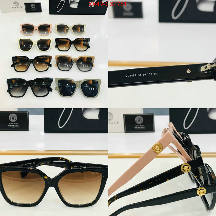 Glasses-Versace top sale ID: GX2781 $: 49USD