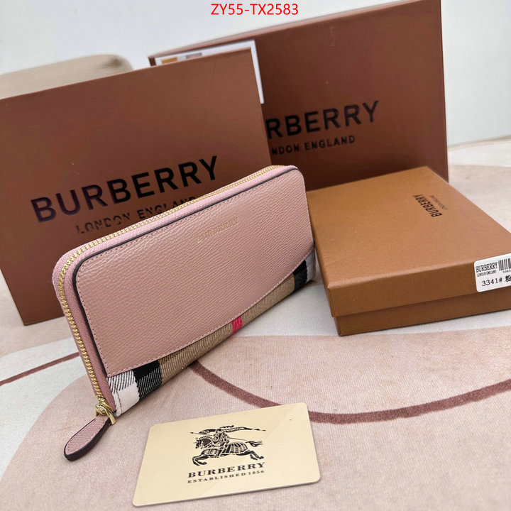 Burberry Bags(4A)-Wallet highest quality replica ID: TX2583 $: 55USD,