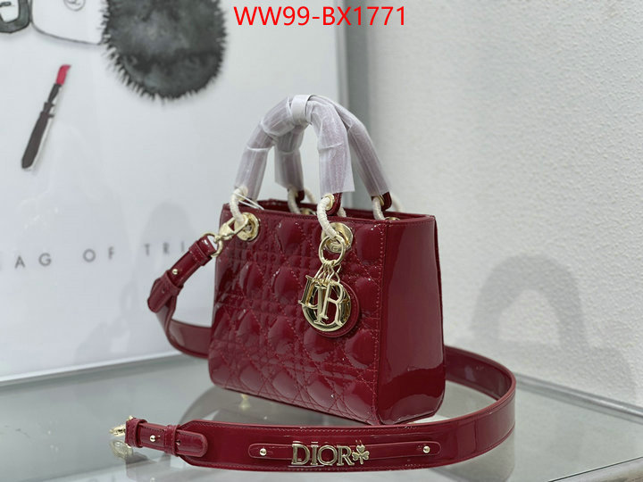 Dior Bags(4A)-Lady- unsurpassed quality ID: BX1771 $: 99USD