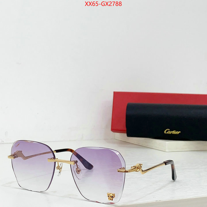Glasses-Cartier fake ID: GX2788 $: 65USD