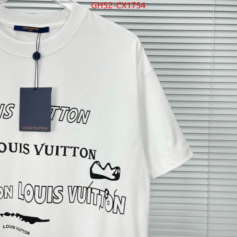 Clothing-LV replica wholesale ID: CX1754 $: 52USD