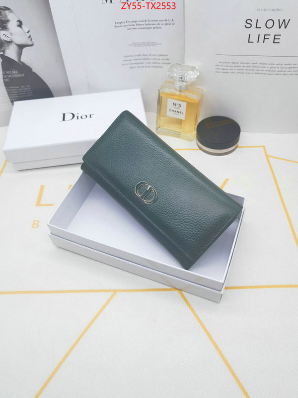 Dior Bags(4A)-Wallet- store ID: TX2553 $: 55USD,