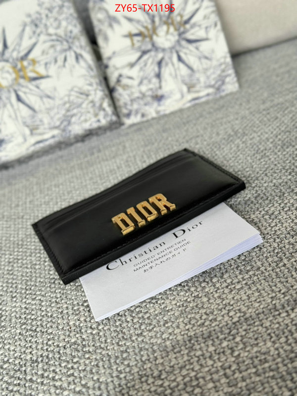 Dior Bags(4A)-Wallet- aaaaa customize ID: TX1195 $: 65USD,