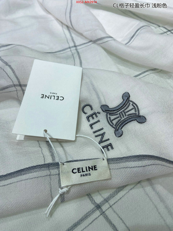 Scarf-CELINE can you buy knockoff ID: MX2914 $: 52USD