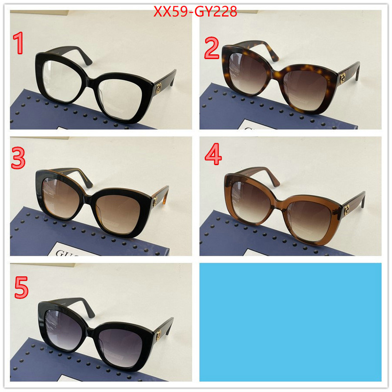 Glasses-Gucci aaaaa class replica ID: GY228 $: 59USD