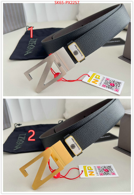 Belts-Zegna top quality fake ID: PX2257 $: 65USD