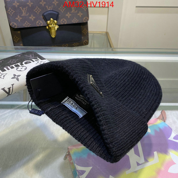 Cap (Hat)-Prada top brands like ID: HV1914 $: 32USD