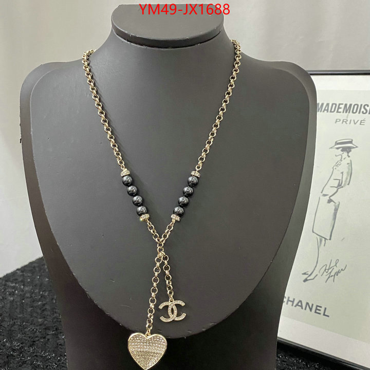 Jewelry-Chanel cheap ID: JX1688 $: 49USD