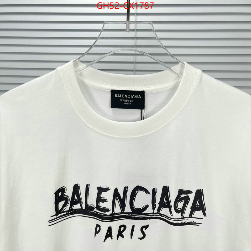 Clothing-Balenciaga find replica ID: CX1787 $: 52USD