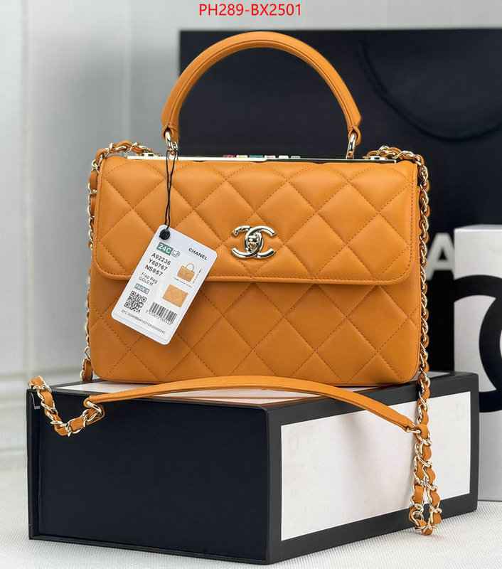 Chanel Bags(TOP)-Diagonal- buy top high quality replica ID: BX2501 $: 289USD,