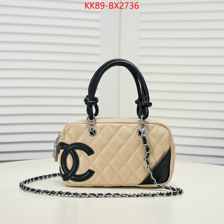 Chanel Bags(4A)-Diagonal- we provide top cheap aaaaa ID: BX2736 $: 89USD,