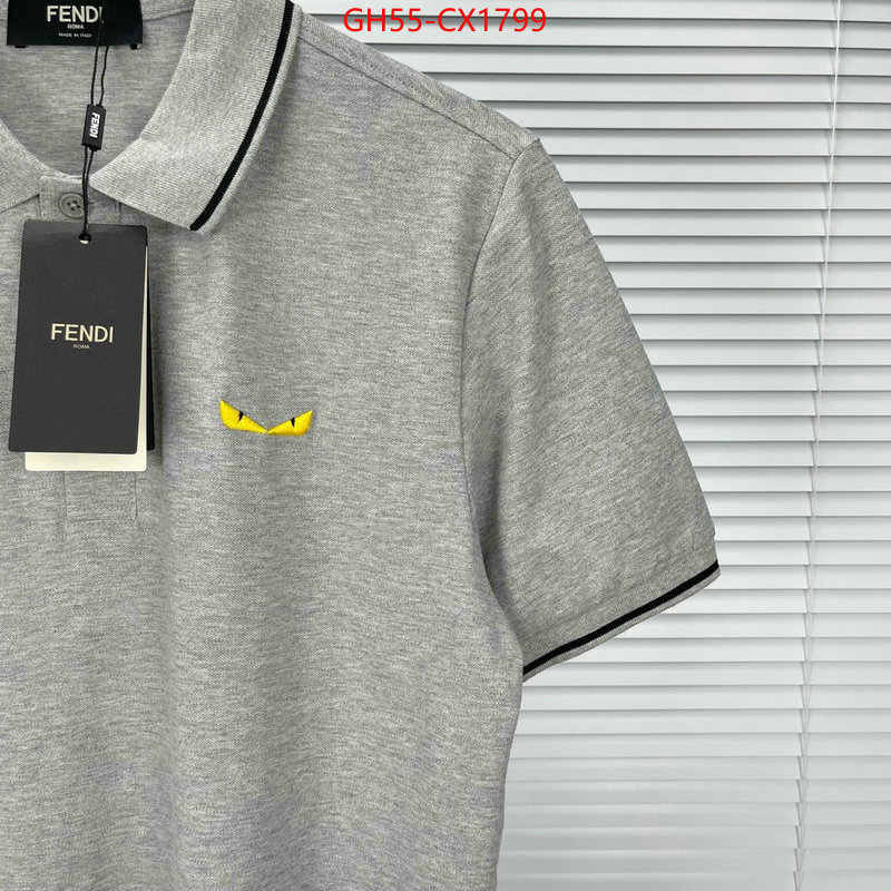 Clothing-Fendi high ID: CX1799 $: 55USD