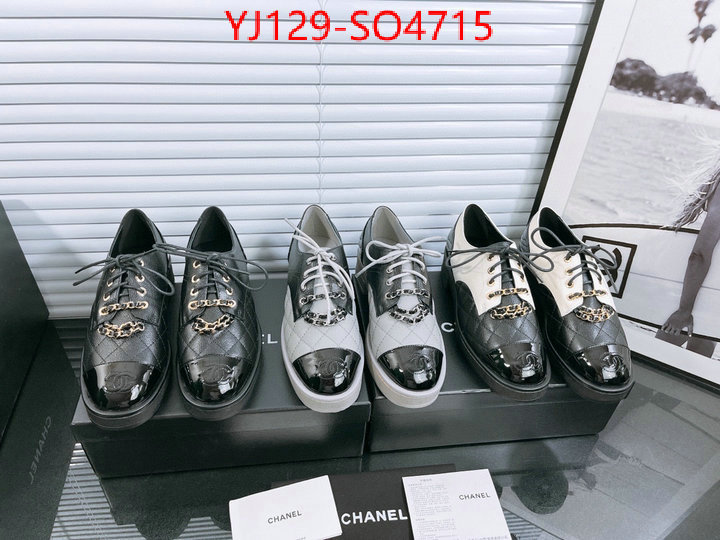 Women Shoes-Chanel aaaaa+ quality replica ID: SO4715 $: 129USD