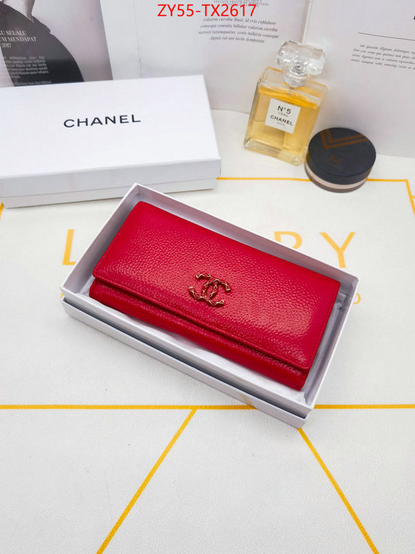 Chanel Bags(4A)-Wallet- wholesale china ID: TX2617 $: 55USD,