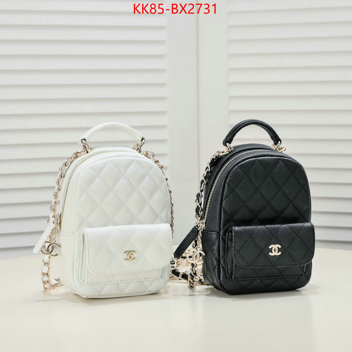 Chanel Bags(4A)-Backpack- what is top quality replica ID: BX2731 $: 85USD,