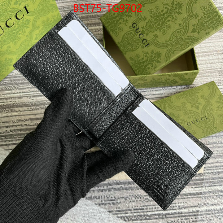 Gucci Bags(TOP)-Wallet- replica online ID: TG9702 $: 75USD,