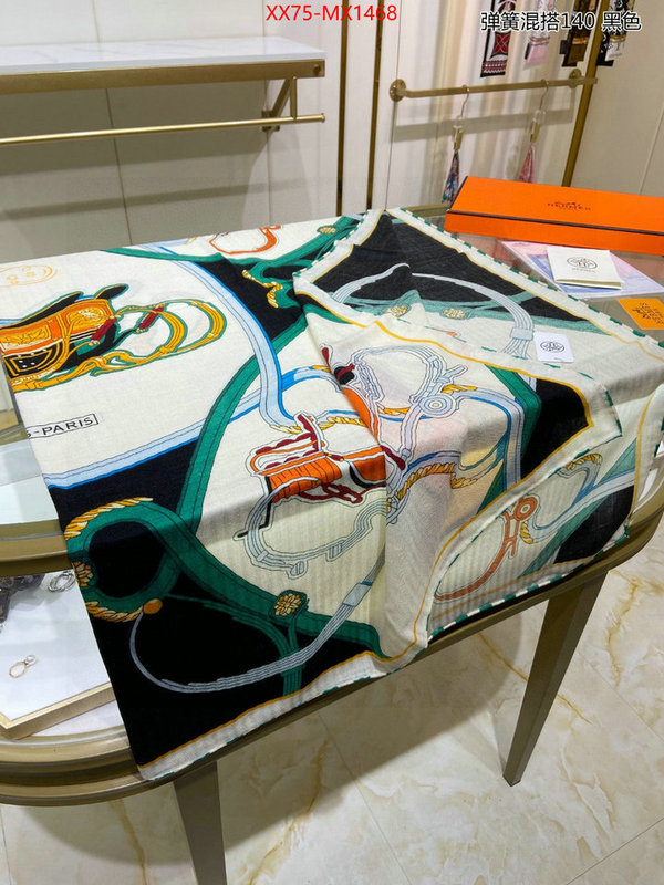 Scarf-Hermes high quality designer ID: MX1468 $: 75USD