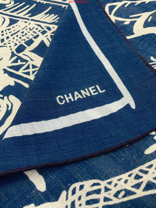 Scarf-Chanel fashion ID: MX2820 $: 75USD