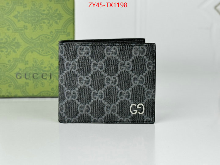 Gucci Bags(4A)-Wallet- we provide top cheap aaaaa ID: TX1198 $: 45USD,