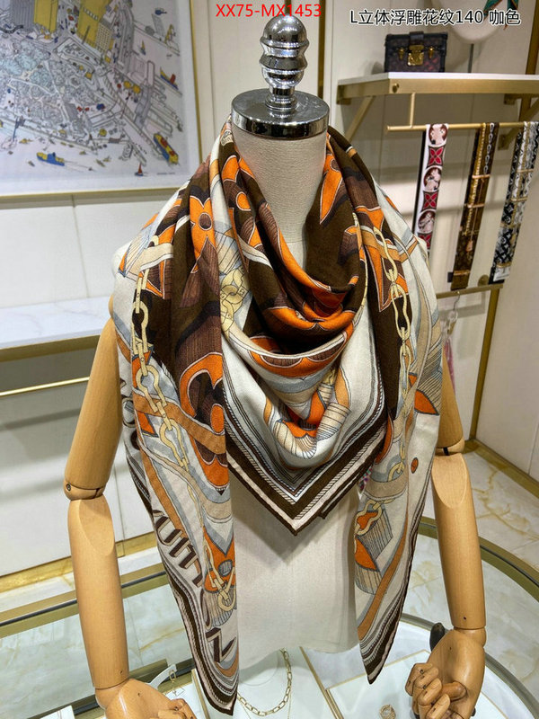 Scarf-LV customize best quality replica ID: MX1453 $: 75USD