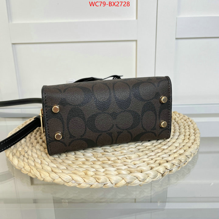 Coach Bags(4A)-Diagonal fake cheap best online ID: BX2728 $: 79USD,