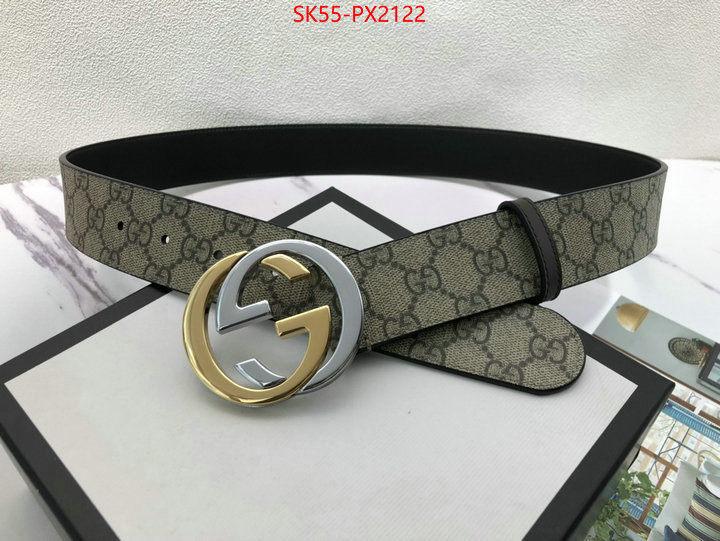 Belts-Gucci replcia cheap from china ID: PX2122 $: 55USD