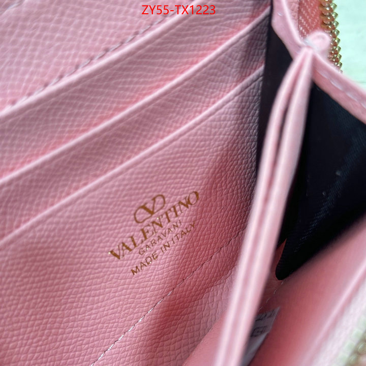 Valentino Bags(4A)-Wallet what best replica sellers ID: TX1223 $: 55USD,
