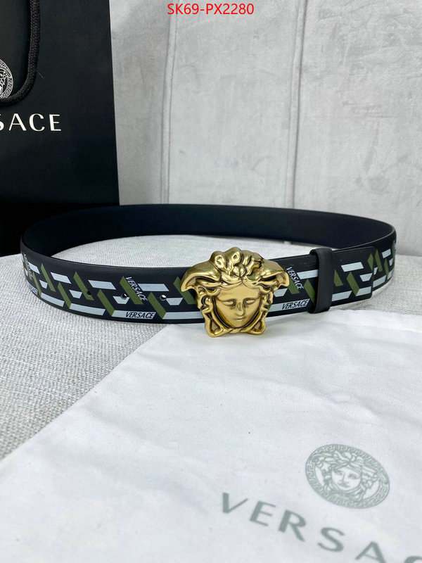 Belts-Versace luxury fashion replica designers ID: PX2280 $: 69USD