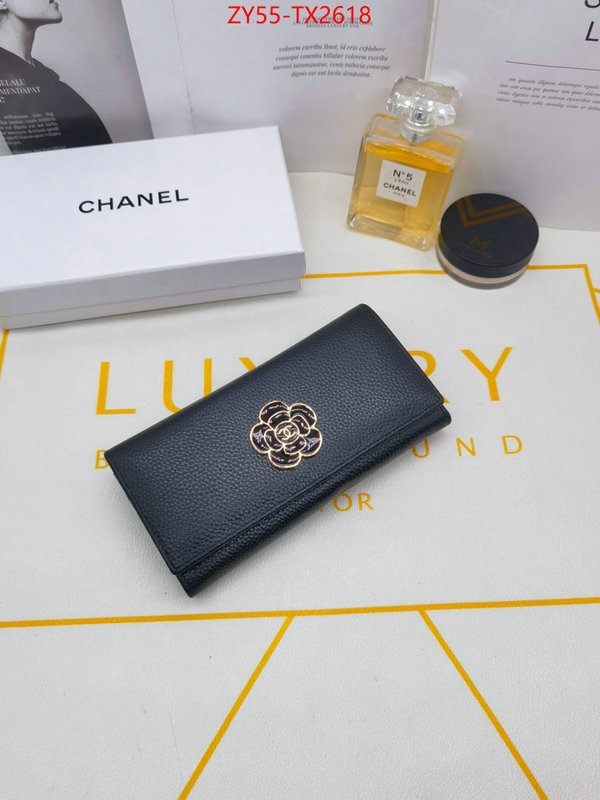 Chanel Bags(4A)-Wallet- where should i buy replica ID: TX2618 $: 55USD,