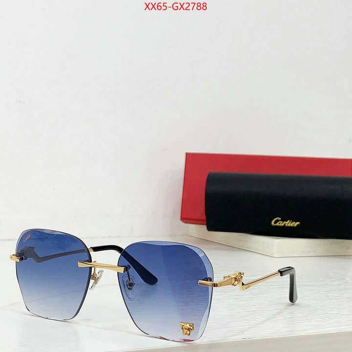 Glasses-Cartier fake ID: GX2788 $: 65USD