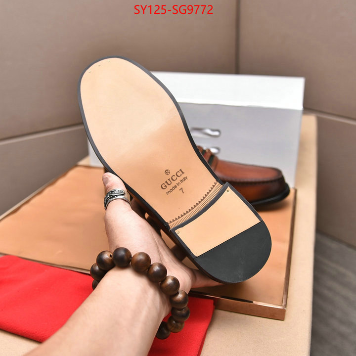 Men Shoes-Gucci fashion designer ID: SG9772 $: 125USD