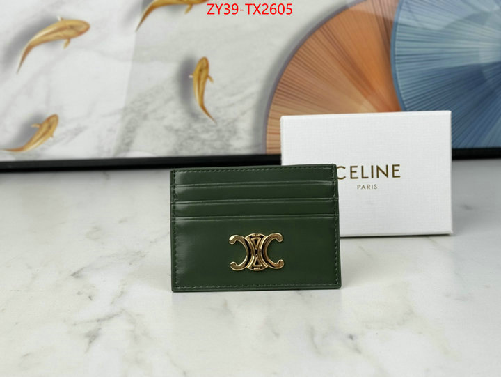 CELINE Bags(4A)-Wallet high quality happy copy ID: TX2605 $: 39USD,